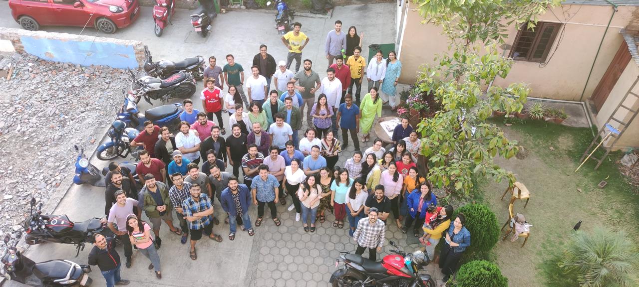 Students studying at the best reading room in Kathmandu